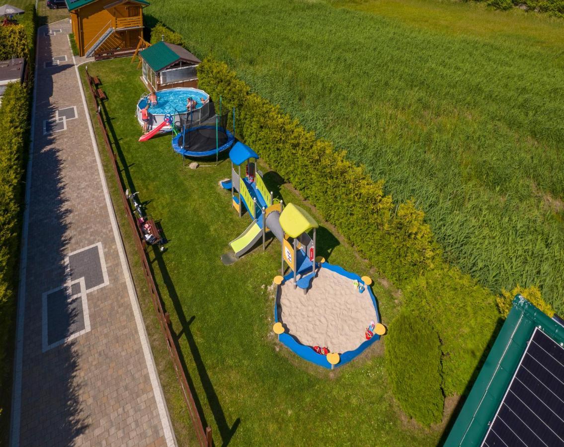 Domki, Apartamenty I Restauracja Wloczega Gąski Buitenkant foto