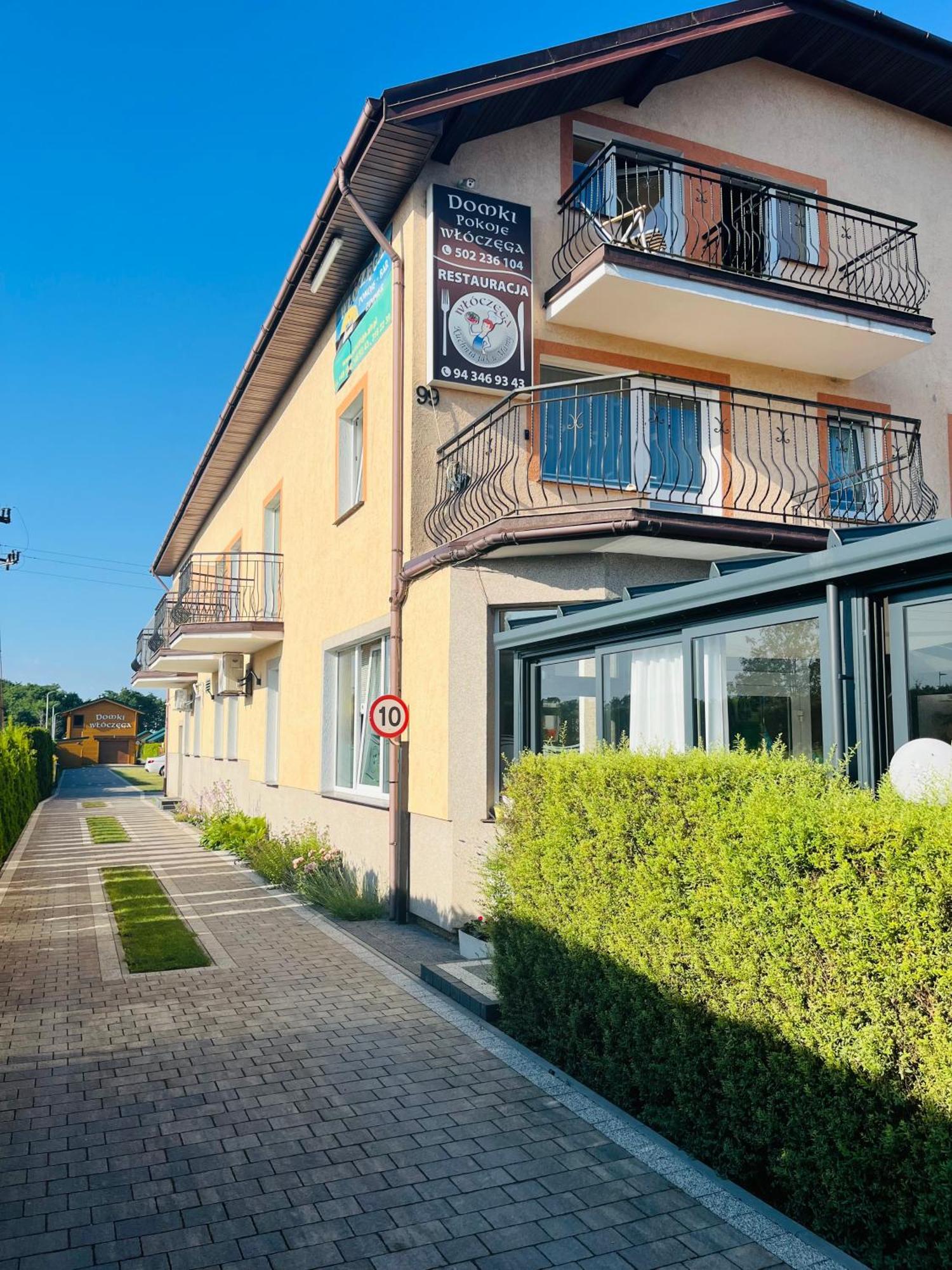 Domki, Apartamenty I Restauracja Wloczega Gąski Buitenkant foto