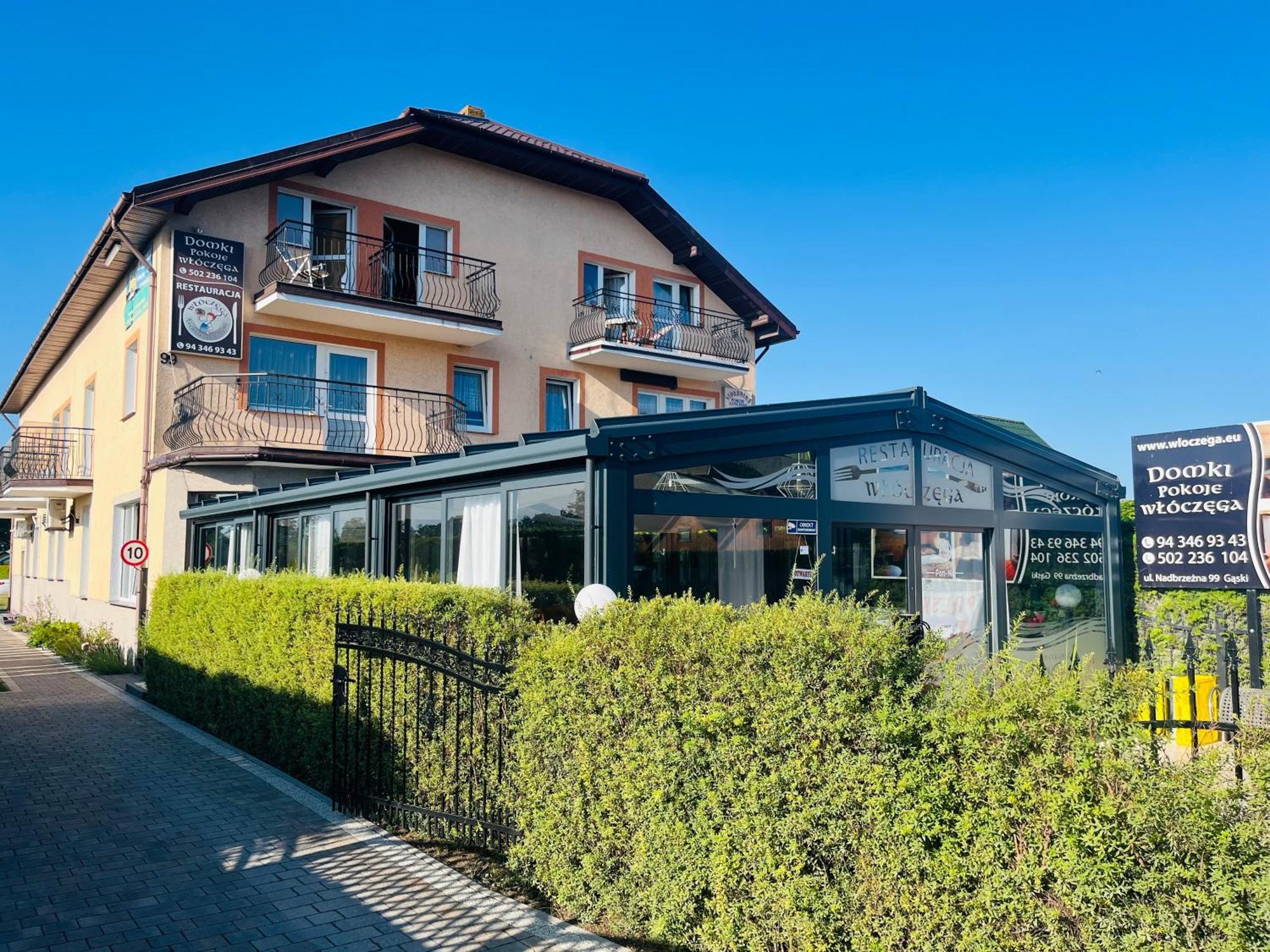 Domki, Apartamenty I Restauracja Wloczega Gąski Buitenkant foto